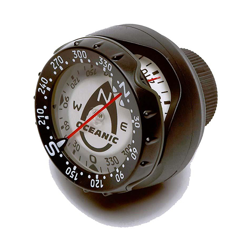 Compass with hose mount